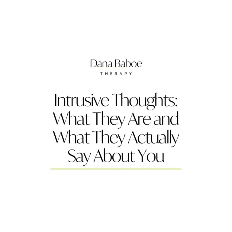 Intrusive Thoughts - What They Are And What They Actually Say About You Dana Baboe Online Anxiety Therapist Liverpool UK Psychotherapy Hypnotherapy online therapy